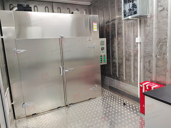 集装箱实验室集成的烘箱