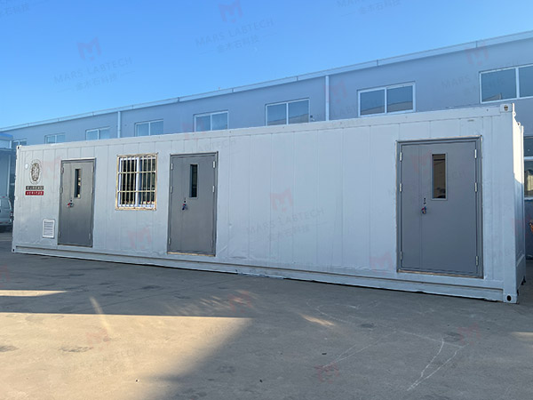 必维集团定制的集装箱实验室