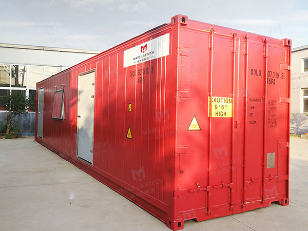 加拿大耐极寒取制样集装箱实验室