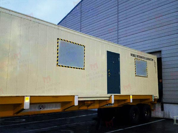 金木石科技移动集装箱实验室卡车运输